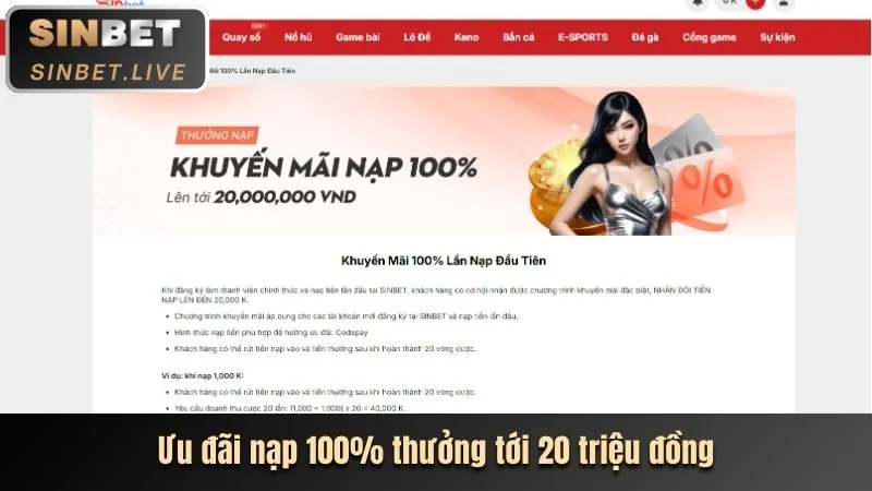 Nhấp vào nút đăng ký